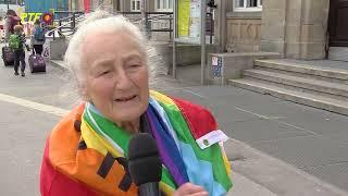 Ostermarsch in Stuttgart mit Tübinger Beteiligung