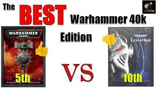 Was This The BEST Edition Of Warhammer 40k? - 5th Edition Vs 10th Edition Comparison