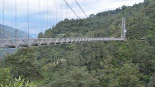 Deepest Singshore Bridge Of West Sikkim Sikkim