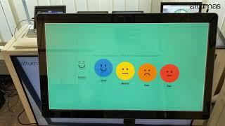 Altumas and Elo Touch Screen - ApexCount People Feedback App