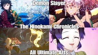 Demon Slayer: The Hinokami Chronicles - All Ultimate Arts 4K 60FPS