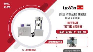 Steel Hydraulic tensile Tester HZ-003