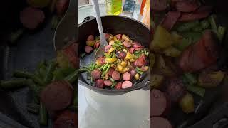 Another Delicious Dutch Oven Dinner on the Off-Grid Homestead #dutchoven #homesteading