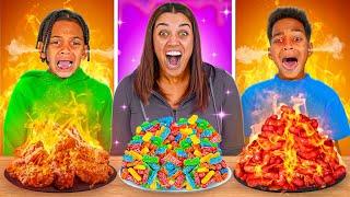 SWEET VS SPICY FOOD CHALLENGE!