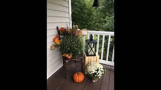   Sidu`s Welt zeigt: Herbstdeko  Ideen für den Hauseingang