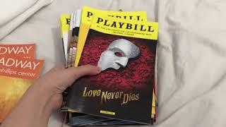 an updated playbill collection