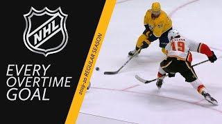 NHL: EVERY OT Winner from the 2019-20 Reg. Season (as of March 11th)