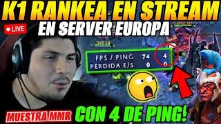 HECTOR K1 prende STREAM!Rankea con 4 de PING en SERVER EUROPA!