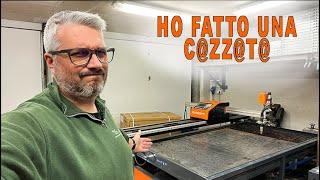 Ho sbagliato e ora rimedio.. Vi mostro una lavorazione con la cnc plasma