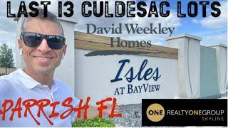 Isles at Bayview David Weekley-Parrish FL | Last 13 Cul-de-Sac Lots w/ Robert Lunt