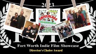 DRIVERLESS wins Fort Worth Indie Film Showcase Director's Choice Award