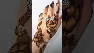 Soamazingback hand mehndi design # #mehndi #shorts #trending #lyrics #naat #hennazikra #lyricvideo