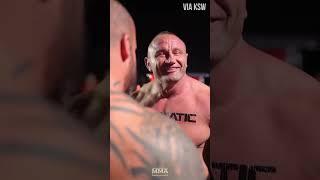 Eddie Hall vs. Mariusz Pudzianowski Final Staredown: 'I just ate a massive cheesecake | #ksw105