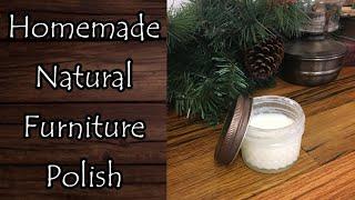 Natural Homemade Furniture Polish