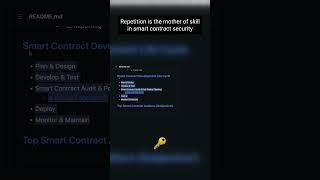 Repetition is the mother of skill in smart contract security