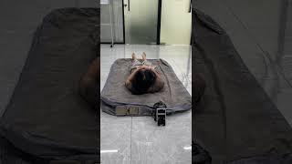 Inflation test #outdoors  #airbed#automatic inflatable bed