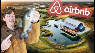 Renting an AirBnB Ranch Just To Fish The Private Ponds!