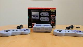 Super Nintendo SNES Mini Classic Edition Unboxing & Setup