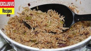 How to make amazing rice with black lemon