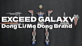 Exceed Galaxy EG 1/144 Scale - Dong Li/Mo Dong Brand? Bootleg - ASMR Speed Build and Short Review