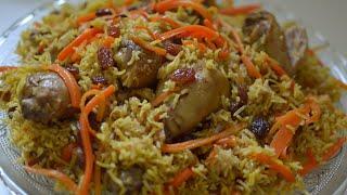 Delicious Uzbek Pilaf Recipe | Uzbaki Kabuli Pulao