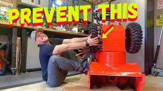 HOW TO LUBE DRIVE AXLES ON AN ARIENS DELUXE 24 (Never Seize Again!)