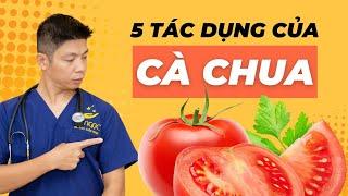 5 Tác Dụng Của Cà Chua Giúp Bạn Khỏe Mạnh Và Làm Đẹp Mỗi Ngày | Dr Ngọc