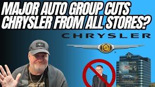 Major US Auto Dealer Group Cuts Chrysler 