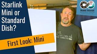 Starlink Mini or Starlink Standard (Gen 3) for RV Use? First Look Video Comparison!