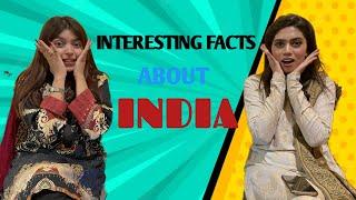 10 INTERESTING FACTS ABOUT INDIA || REACTION VIDEO  || ANNA ADIL || NIMRA AHMAD