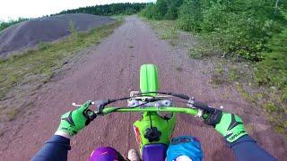 Kawasaki KX80 2-Stroke - Little Ripper Braaps (GoPro)