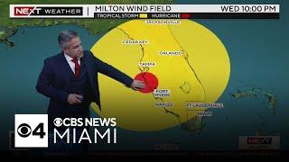 Tracking Hurricane Milton: Wednesday 10/9/24 4PM