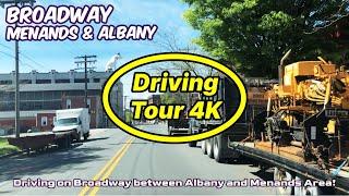 Broadway | Menands NY & Albany NY | Driving Tour [4k]