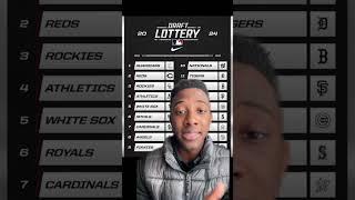 MLB Draft Lottery is COMPLICATED