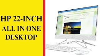 HP 22-inch All-in-One Desktop Review, AMD Athlon Silver 3050U Processor + 256GB SSD Combo!