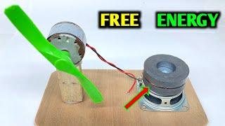 Free Energy Generator 100% working With Two Dc Motor || Free Mobile Charger || Magnetic Motor Dynamo