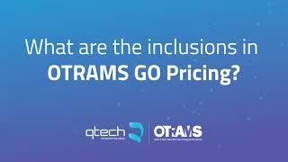 What are the inclusions in the OTRAMS GO Pricing Plan?