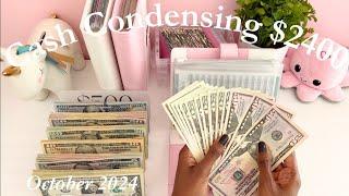 $2400 Cash Condensing | October 2024 | Single Mom