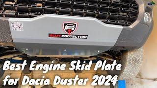 Dacia Duster 3 4x4 Aluminum Skid Plate - scutauto.ro