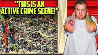 COPS CALLED At GUN HOARDERS Storage Unit I Bought...