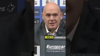 El elogio de Spahija al Valencia Basket #acb #euroliga #basket #spahija #valencia #eurocup #shorts