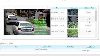 Milesight LPR Network Camera Test - From Thailand