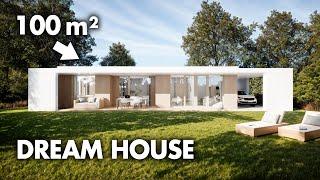 comfortable modern house with 3 bedrooms | WALKTHROUGH & FLOOR PLAN