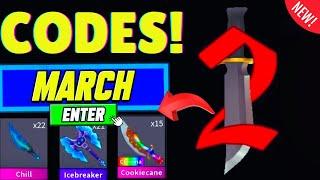 NEW CODES! All Working Murder Mystery 2 Codes (March 2025) | Roblox MM2 Codes!