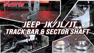 UPDATED Jeep JK/ JL & JT Track Bar and Sector Shaft Brace Product Feature Video