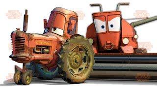 TRACTOR TIPPING CARS ENGLISH BIG FRANK kids cartoon cars videos Disney Pixar The Full Movie Games