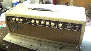 1963 6G7-A Fender Bandmaster with 5-Triode Harmonic Tremolo......Mint !!