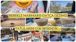 BEBEKLE MARMARİS-DATÇA GEZİMİZ-TATLILARINI ÇOK BEĞENDİKMİNİK BERFU MACERALARDA#bebek#gezi#seravlog