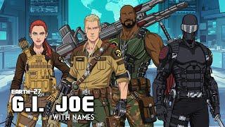 Earth-27 G.I. Joe (with names)