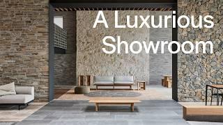 Inside A Luxurious Showroom For Finishes and Furniture